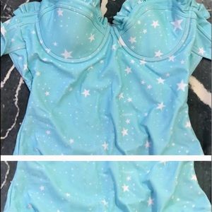NWT Starry Night Wildfox swim suit